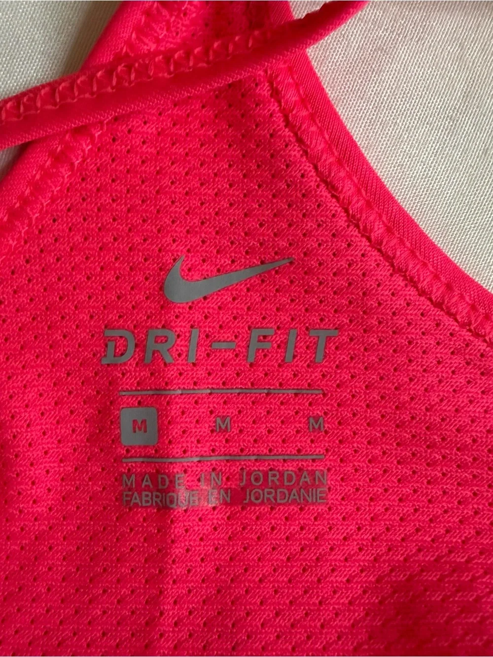 Nike‎ Dri-FIT Neon Pink Racerback Tank Top – Women’s Medium